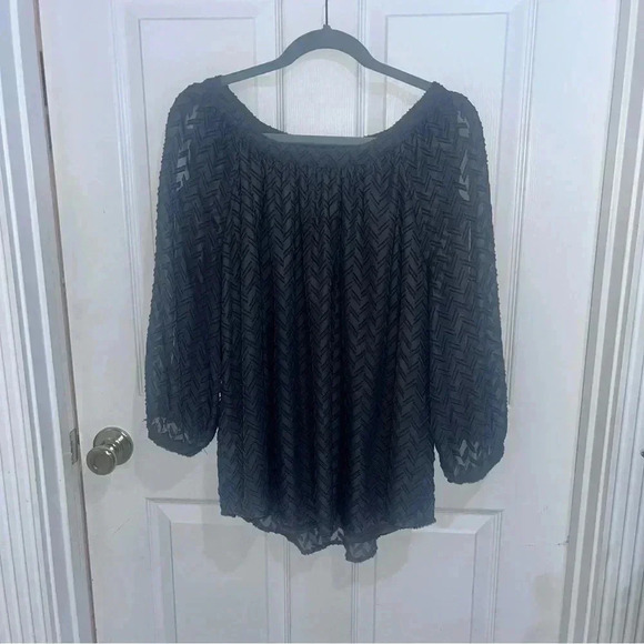Cato womens elegant top sz lg gray in color - Picture 1 of 4